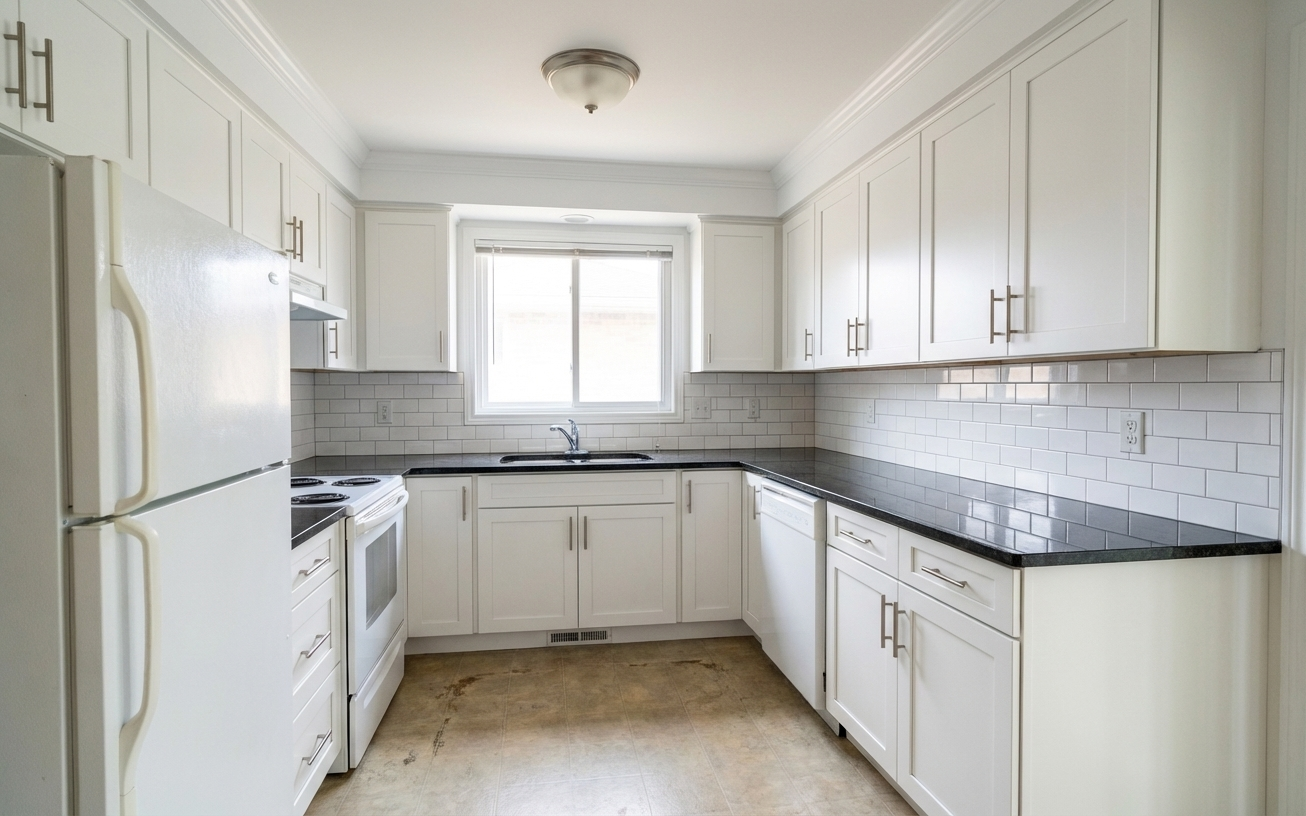 AI-generated kitchen mockup